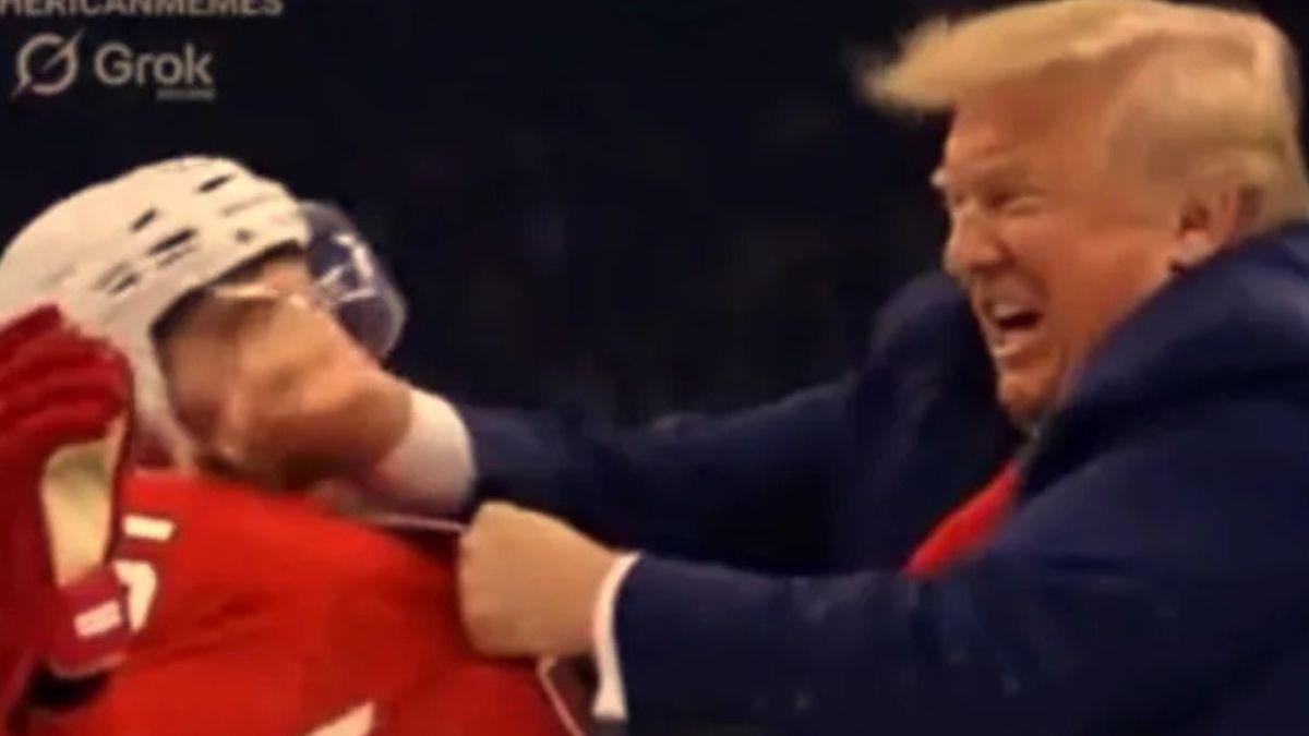 Image of Social media called Donald Trump's behavior 'unhinged' and 'disgusting.'