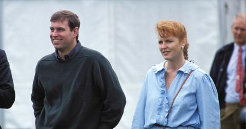 image of prince Andrew and Sarah ferguson