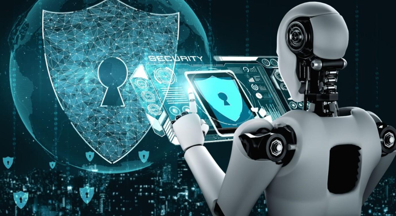 AI Robotics background