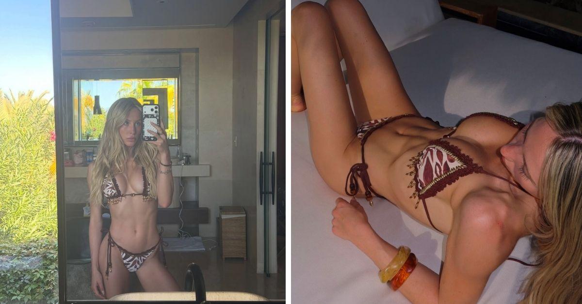 image of Alix Earle recently confirmed her breakup from Braxton Berrios.