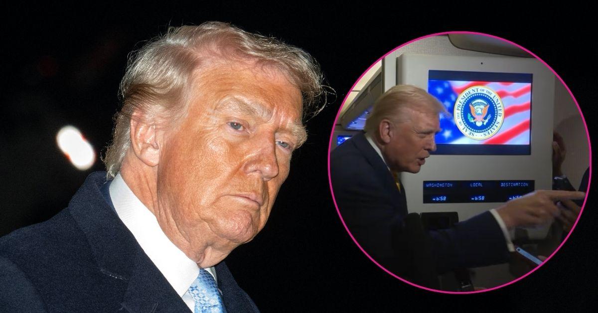 donald trump epstein reporter incident