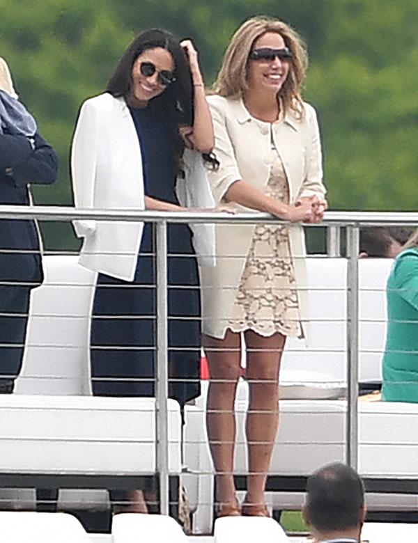 Meghan markle prince harry polo match 08