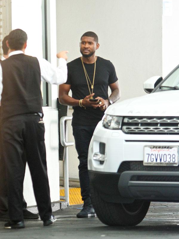 Usher wedding ring