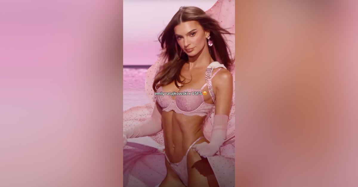image of The brunette babe recently made her runway debut at the Victoria’s Secret Fashion Show.