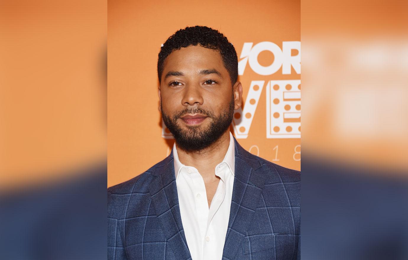 Jussie Smollett at gala.