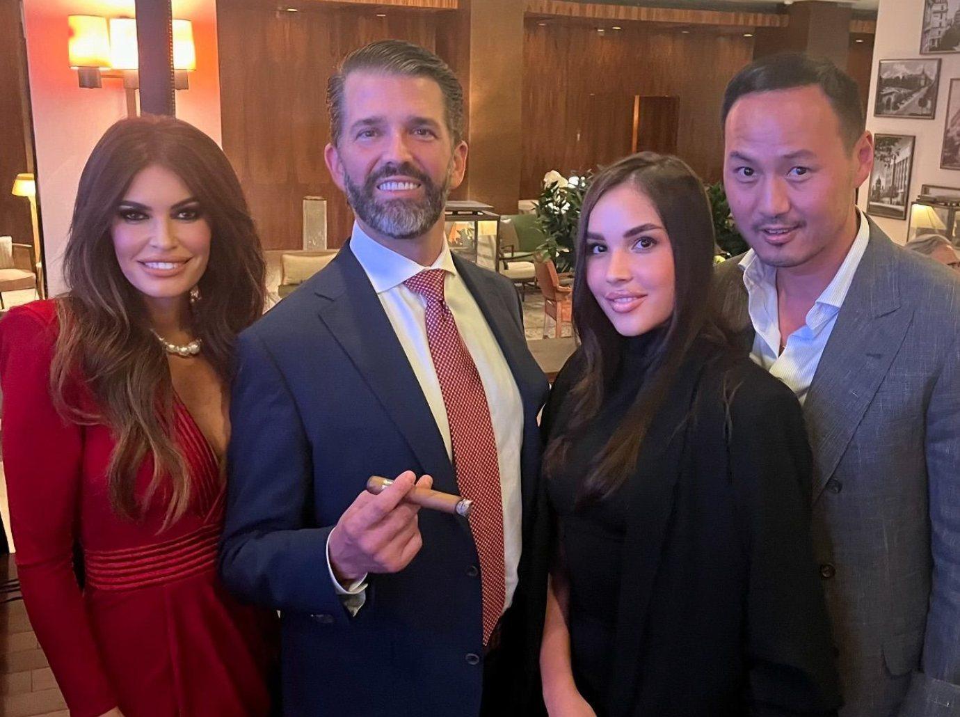 donald trump jr family never fully behind dating kimberly guilfoyle split rumors