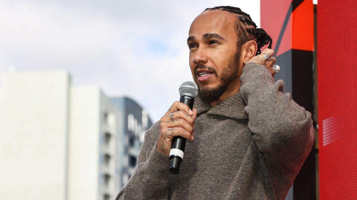 Photo of Lewis Hamilton refused to talk about Kim Kardashian during a new interview.