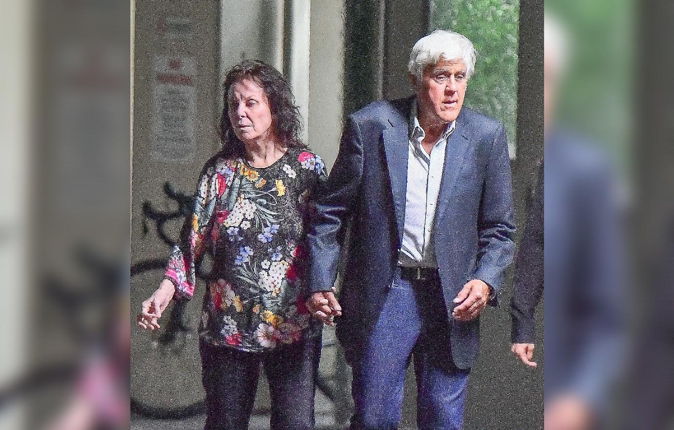 jay leno wife mavis dementia spotted la ok