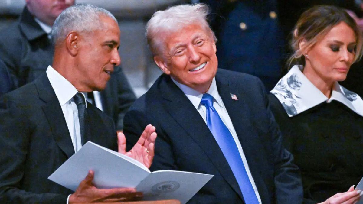 Donald Trump Posts Video Depicting Barack & Michelle Obama As Apes