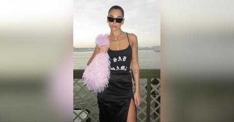 dua lipa strawberries and stiletto boots