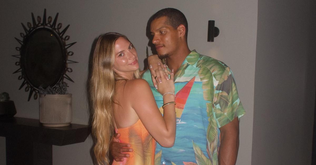 Image of Allison Kuch and Isaac Rochell welcomed their daughter, Scottie, in Decemeber 2023.