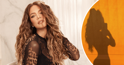 Composite photo of Khloé Kardashian.