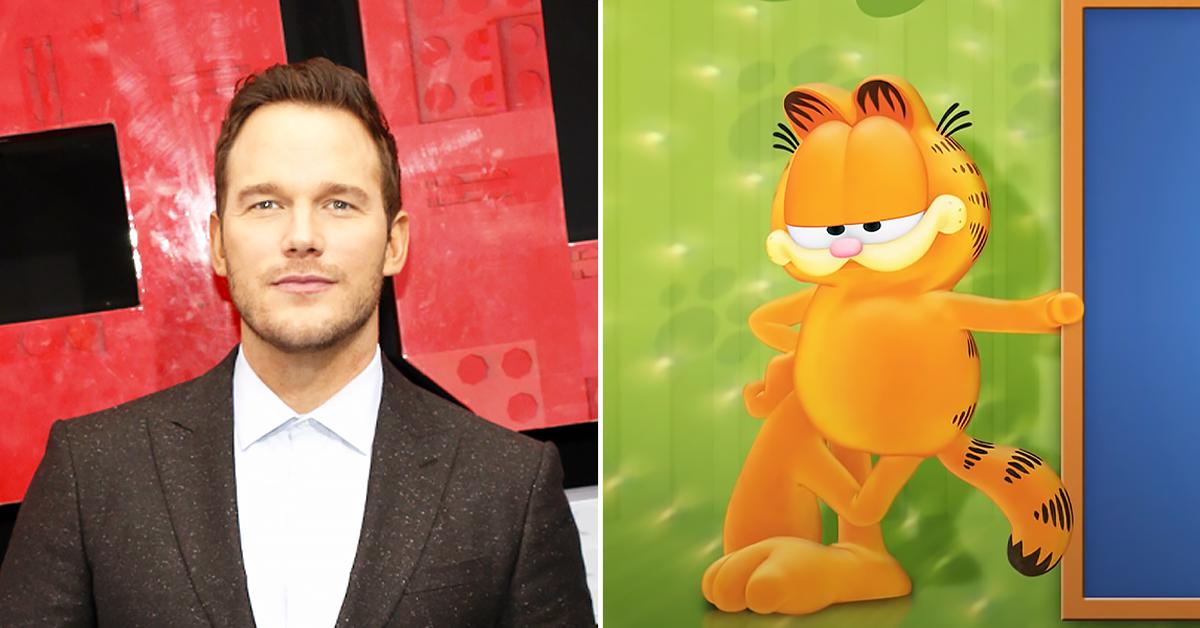 Chris Pratt, the voice of Mario, will also be voicing Garfield