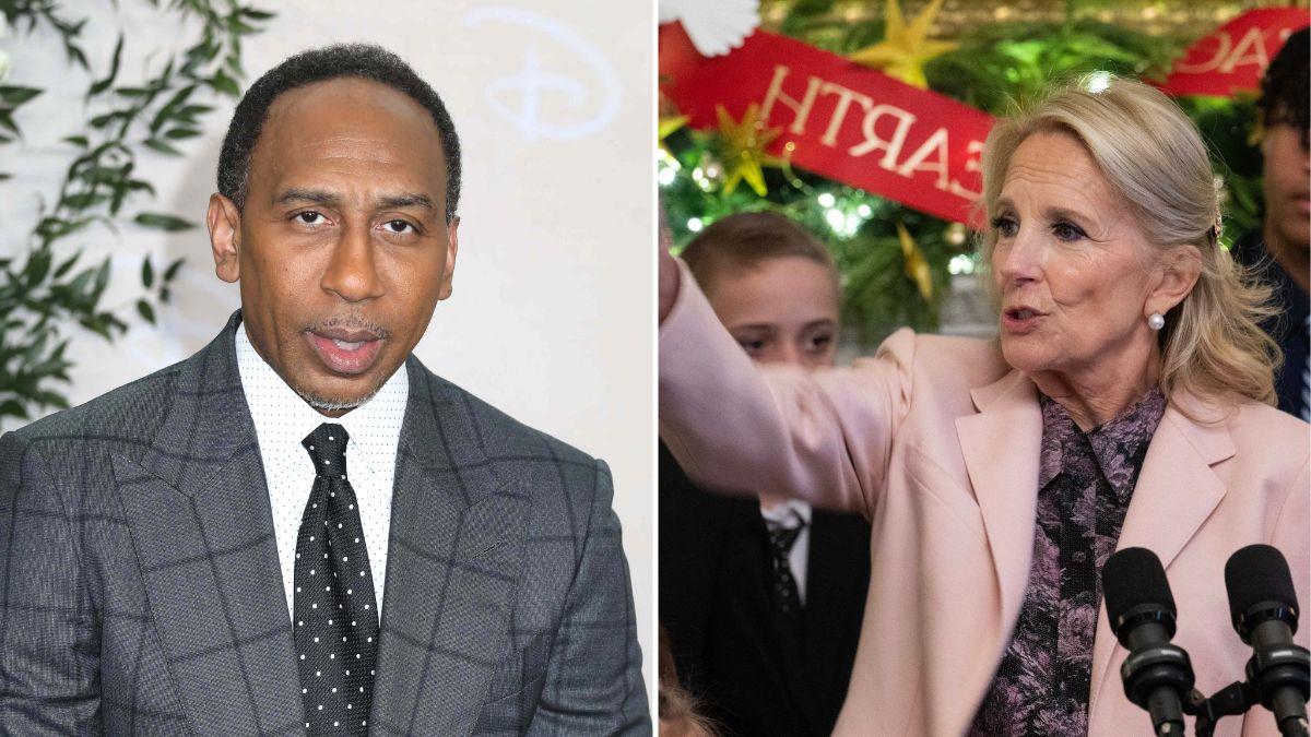 Stephen A. Smith,Jill Biden