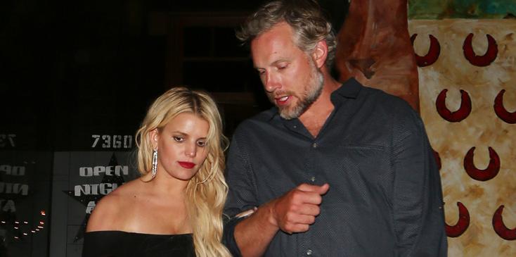 Aw! Jessica Simpson's Daughter Maxi Takes Her Big Sister Responsibilities  Seriously On Outing With Little Brother Ace