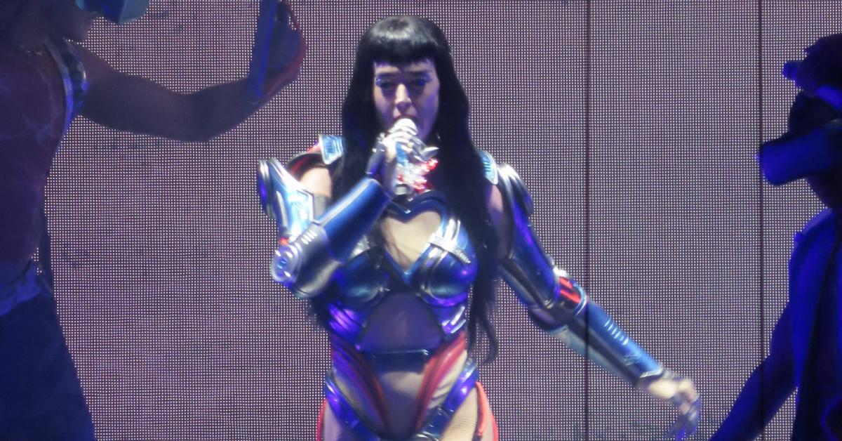 image of Katy Perry seemed to acknowledge she's going through a difficult time.