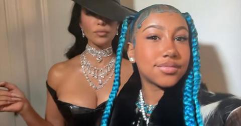 Photo of Kim Kardashian and North West