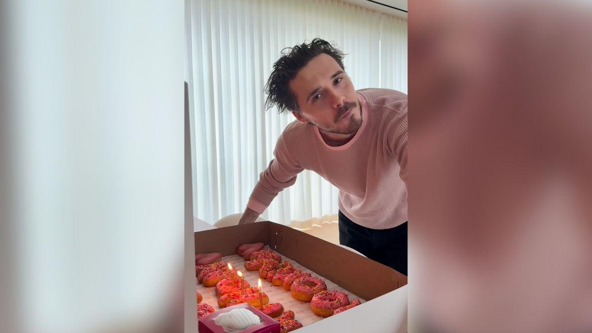 Image of Brooklyn Beckham celebrated privately with Nicola Peltz while tensions continued.