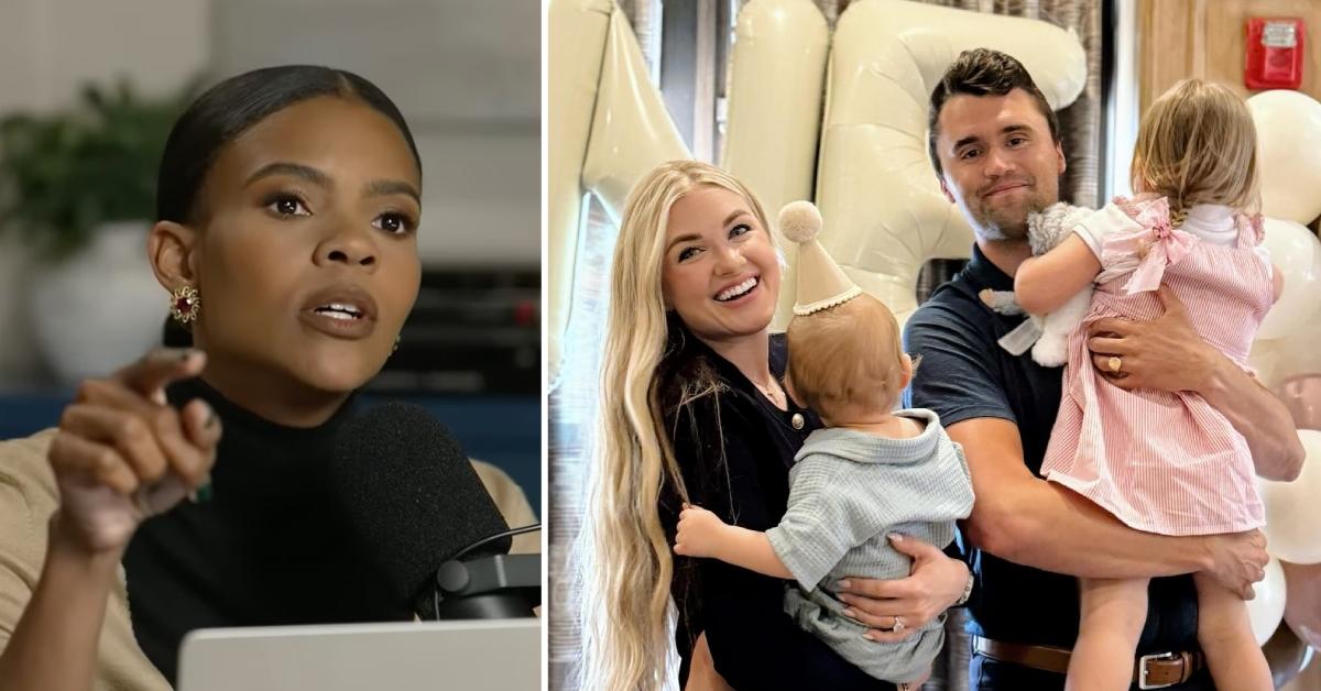 Photo of Candace Owens, Erika Kirk and Charlie Kirk