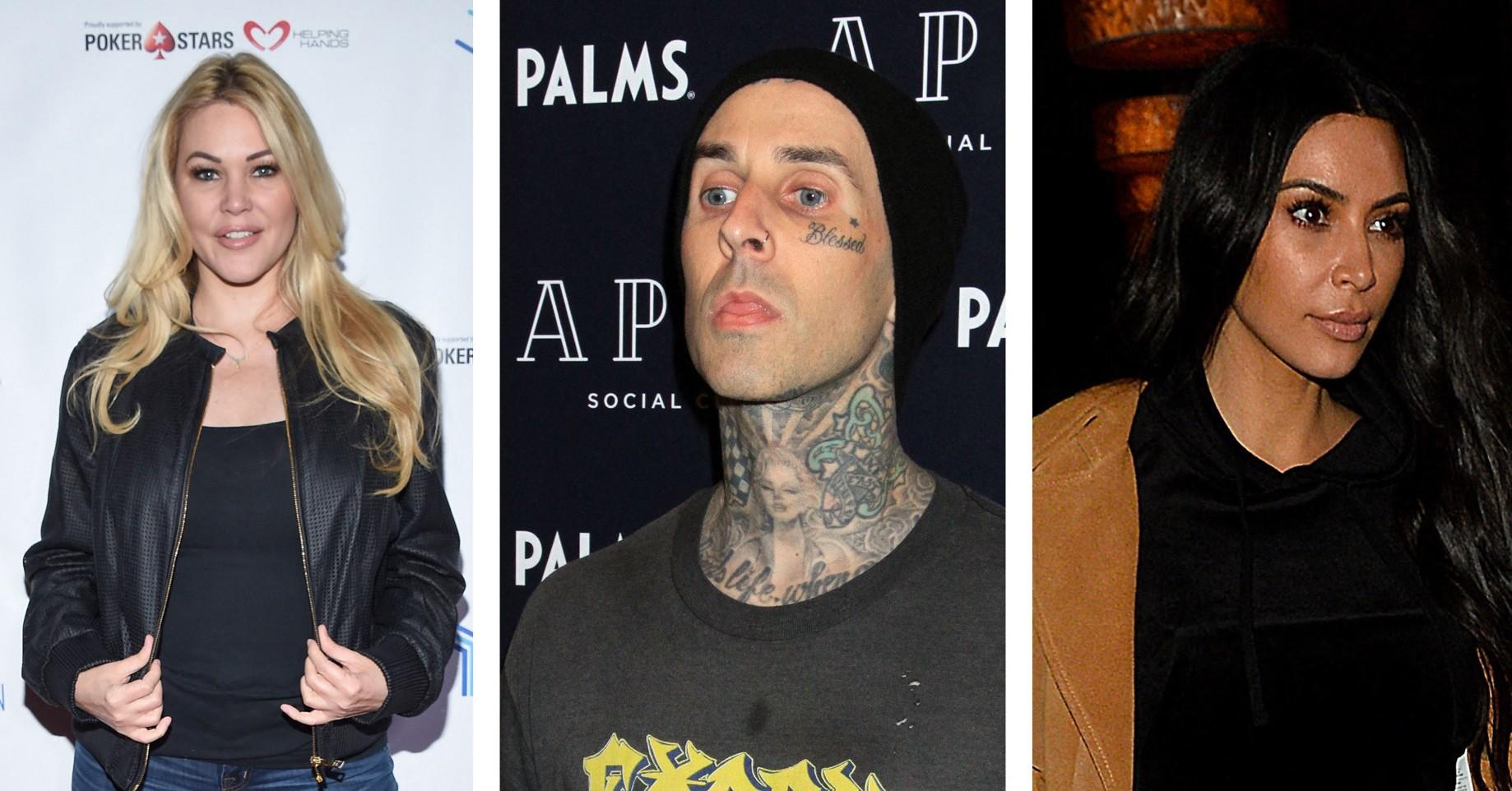 Shanna Moakler Claims Travis Barker & Kim Kardashian Had An Affair