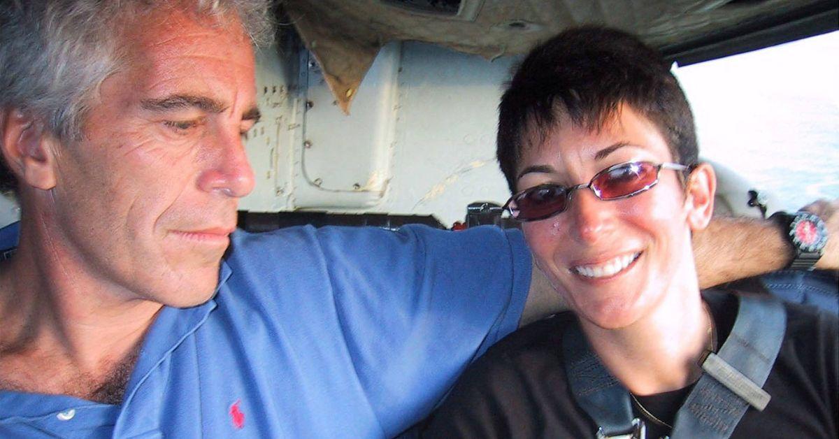 Photo of Jeffrey Epstein and Ghislaine Maxwell