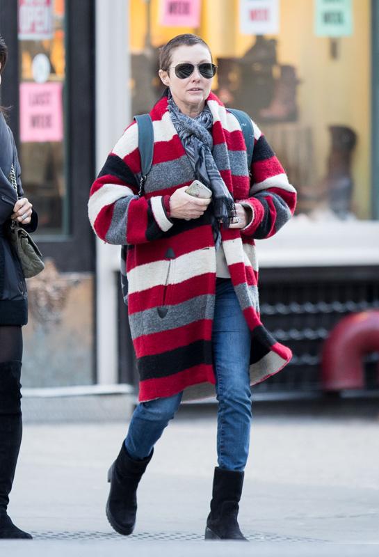 EXCLUSIVE: Shannen Doherty seen in New York.