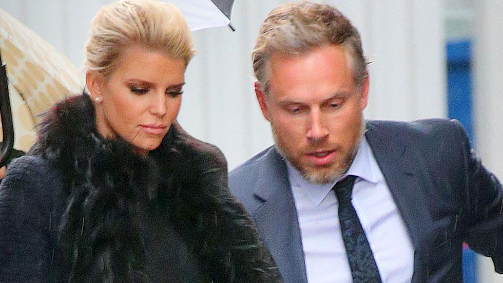 Jessica Simpson and husband Eric Johnson celebrate 'adorable