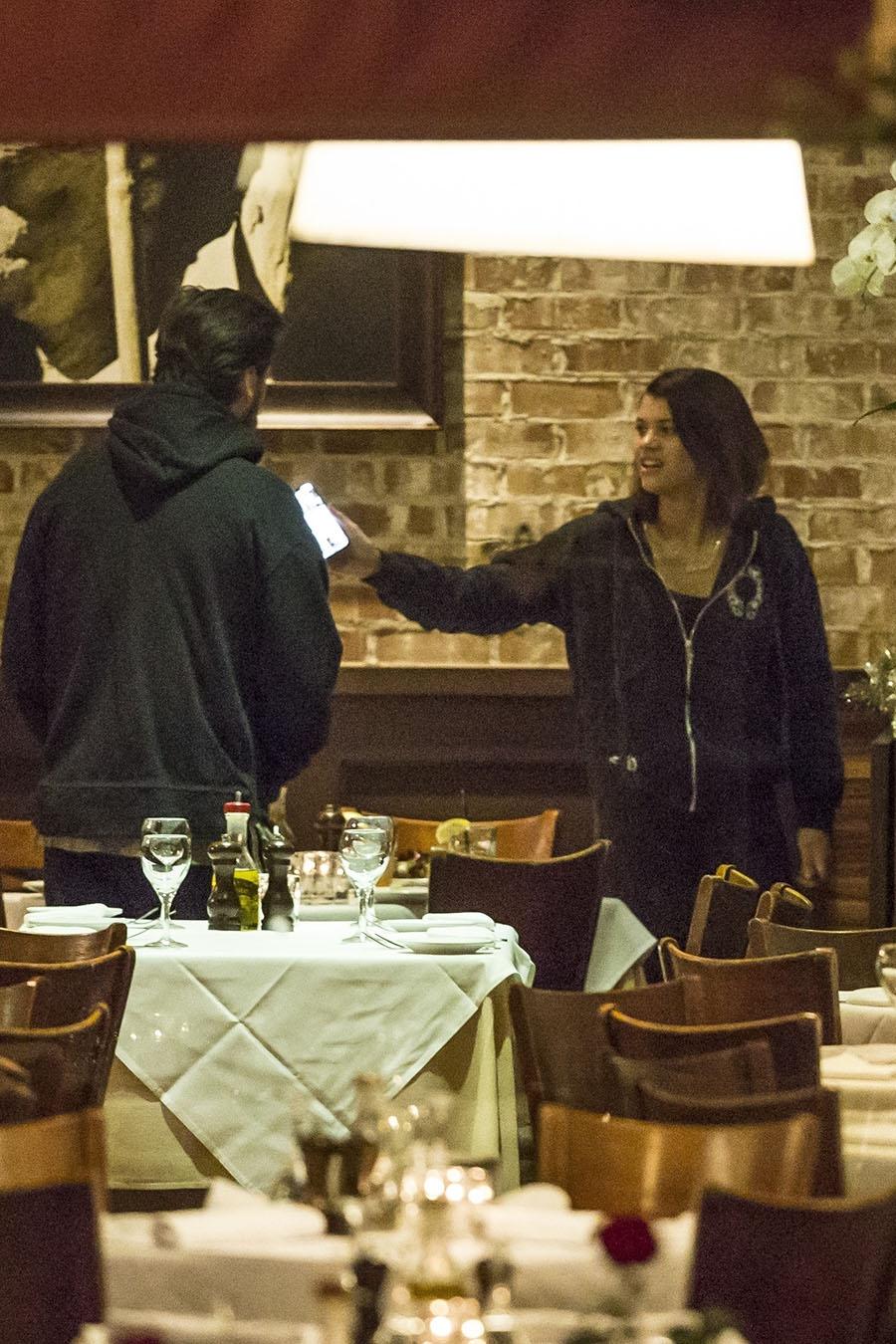 Scott disick sofia richie dinner