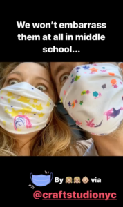 Blake Lively and Ryan Reynolds Wear Masks On Instagram