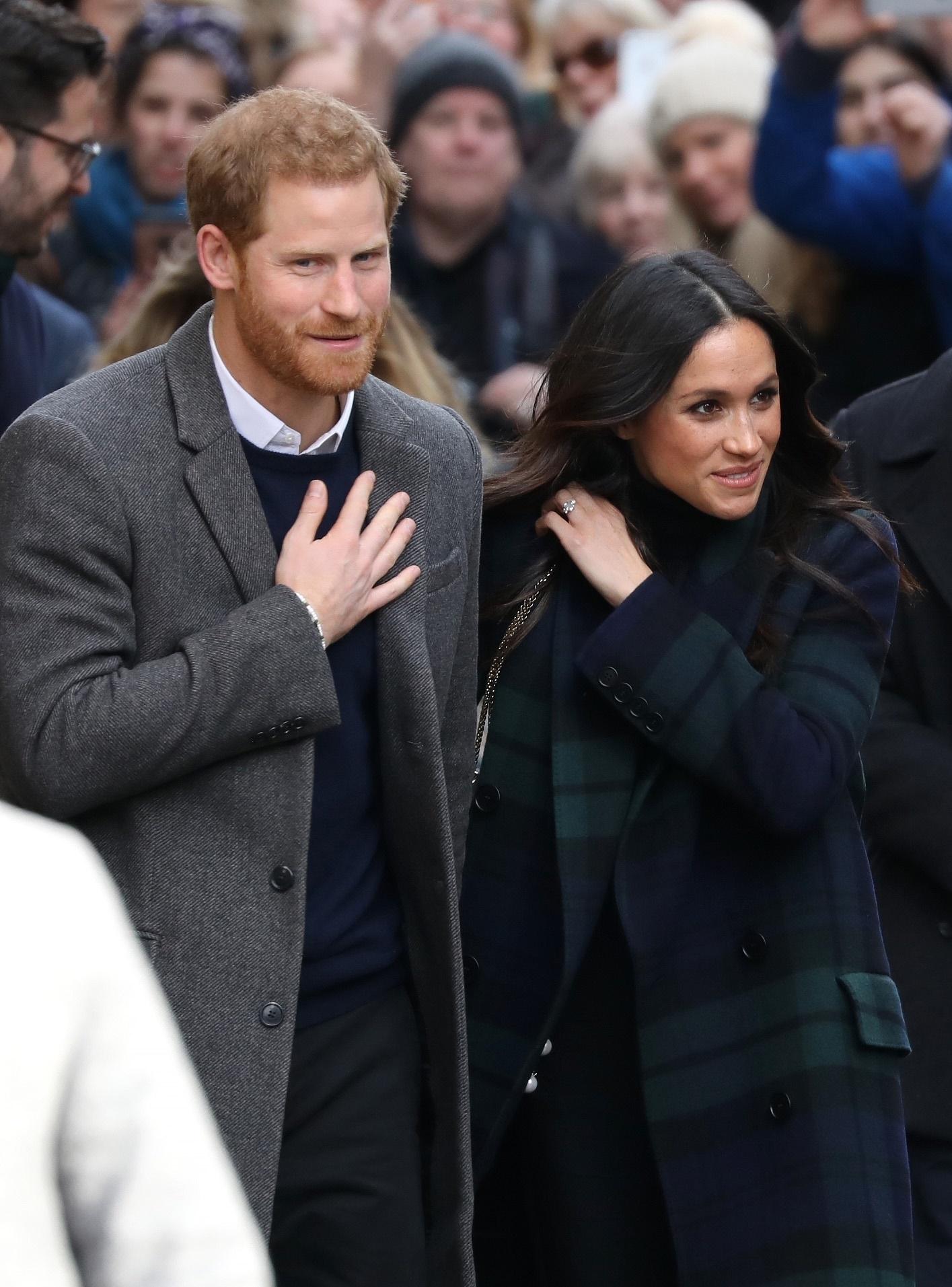 Prince Harry and Ms. Meghan Markle visit Edinburgh