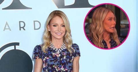 Image of Kelly Ripa shared the hilarious story on an episode of 'Live.'
