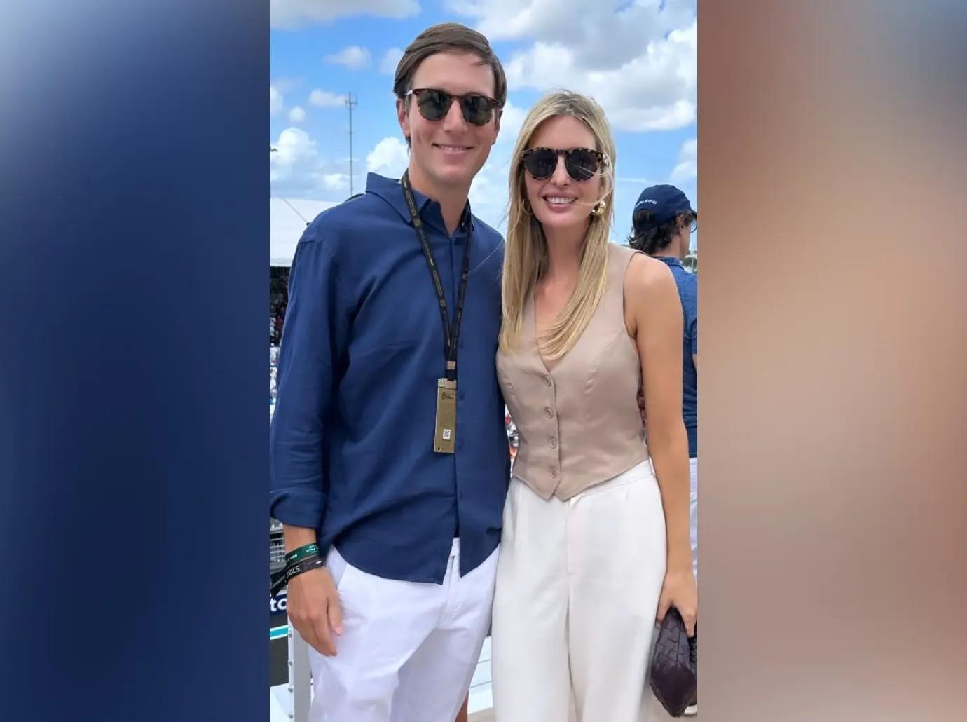 ivanka trump jared kushner kids celebrate fathers day without donald trump