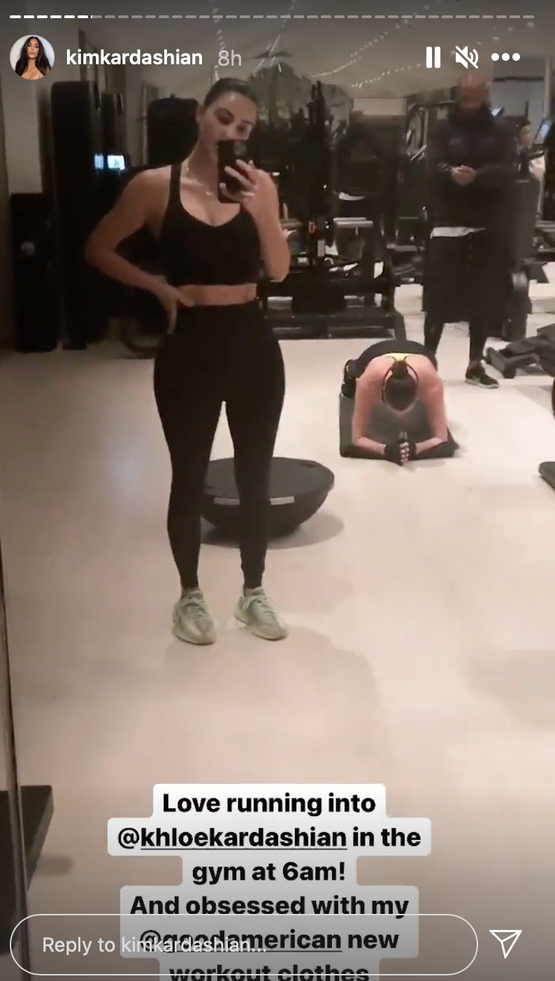 Khloe Kardashian works on her revenge body at the gym at 5am after