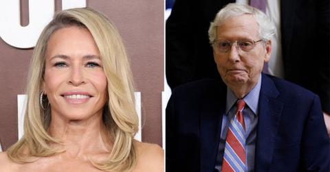split of Chelsea Handler, Mitch McConnell.