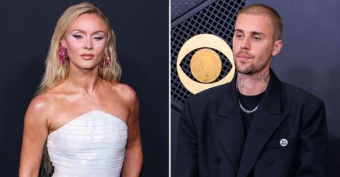 Photo of Zara Larsson and Justin Bieber