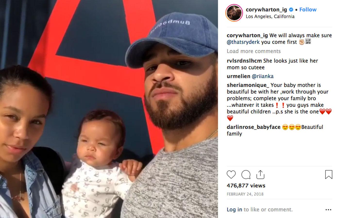 Cory wharton instagram teen mom daughter ryder hospital bad dad accusations