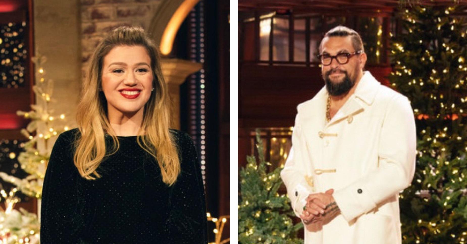 Kelly Clarkson Redirects Chat After Jason Momoa Shows Off Nsfw Moves 5009