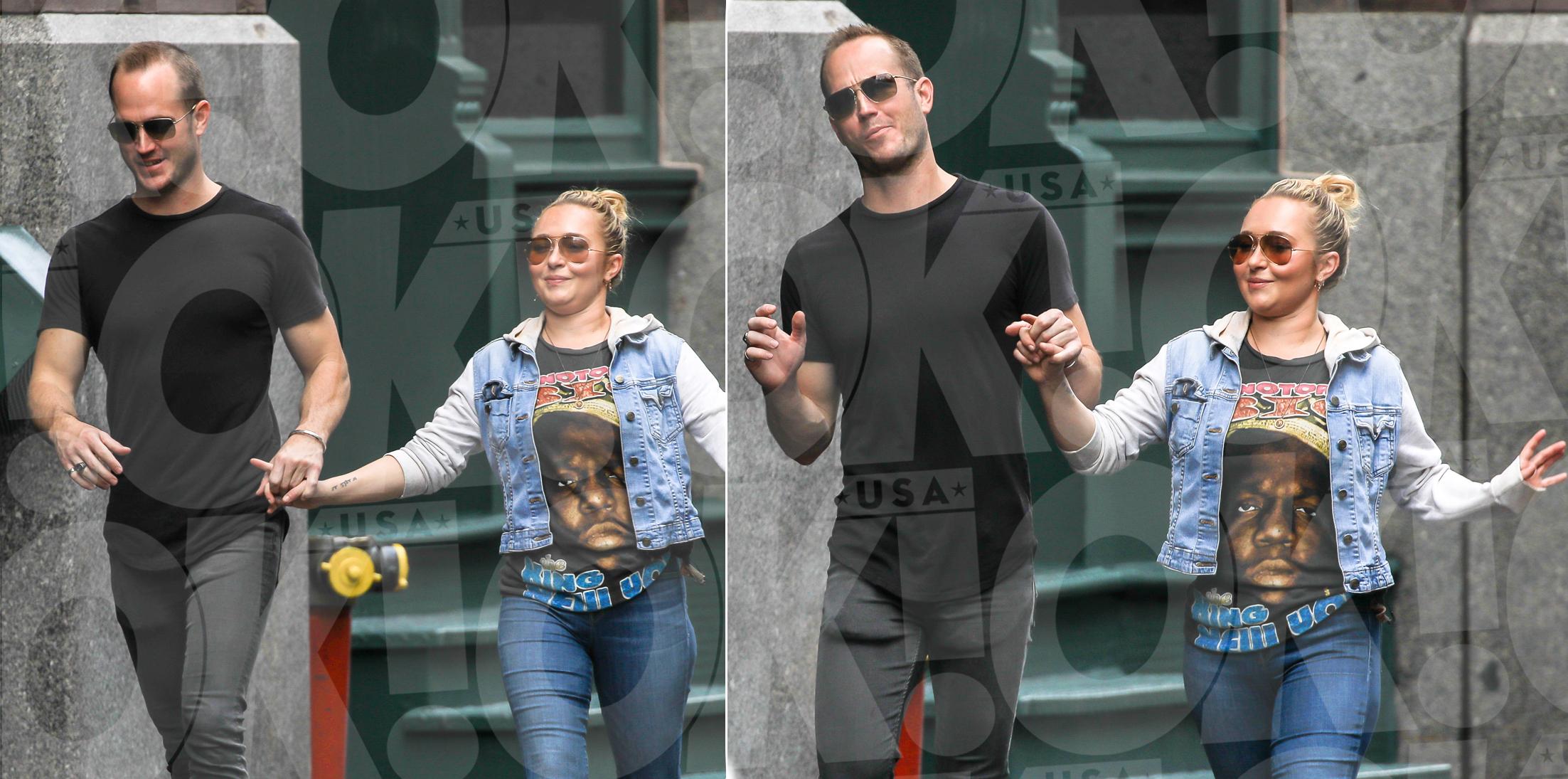 Hayden Panettiere boyfriend's brother Hold Hands