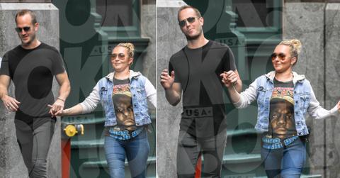 Hayden Panettiere boyfriend's brother Hold Hands