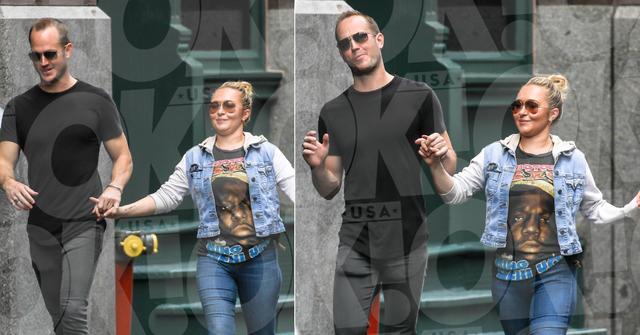 Hayden Panettiere boyfriend's brother Hold Hands