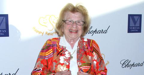 Composite photo of Dr. Ruth Westheimer.
