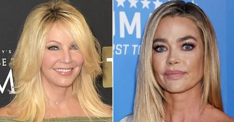 Image of 'Star' reports that Denise Richards has been trying to make amends with Heather Locklear, 64, nearly two decades after their falling-out, but that Locklear is keeping her distance.