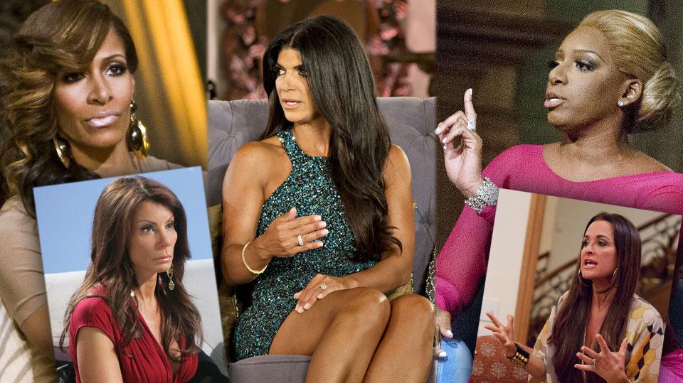 real housewives reunion crazy moments