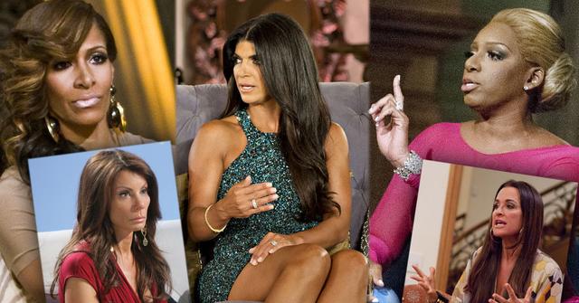 real housewives reunion crazy moments