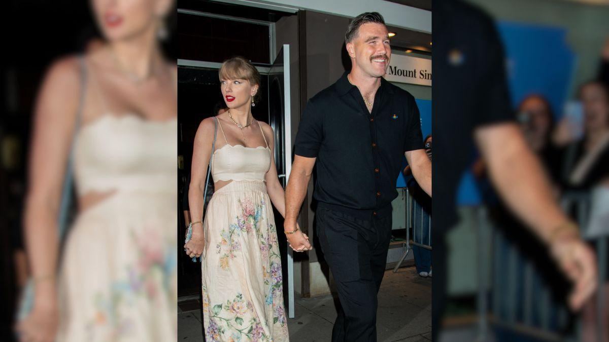 Image of Taylor Swift and Travis Kelce enjoyed a 'mini-moon' at the Yellowstone Club in Montana after their wedding.