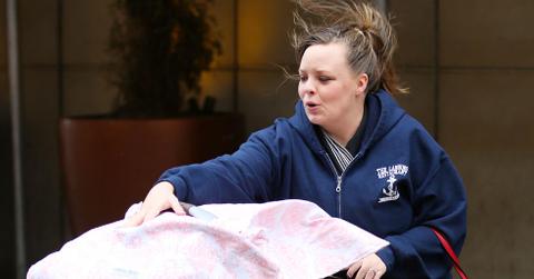 EXCLUSIVE: Catelynn Lowell with newborn baby Nova Reign out and about in NYC