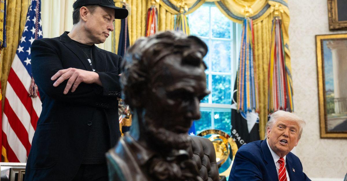 Photo of Elon Musk and Donald Trump