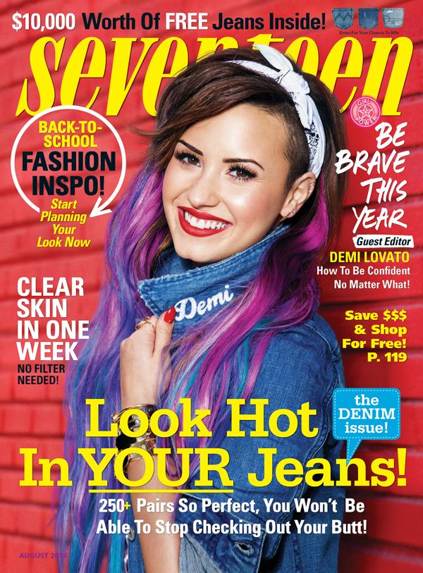 Demi Lovato Seventeen Cover