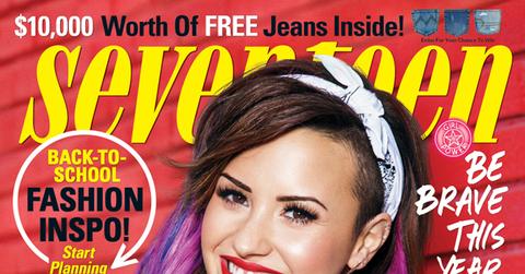 Demi Lovato Seventeen Cover