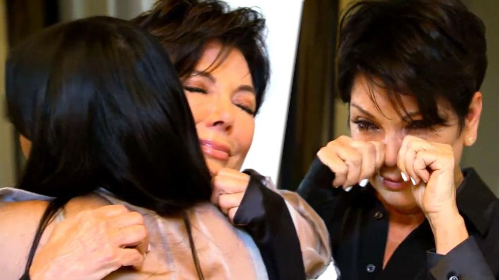 Kris jenner cries caitlyn jenner transition